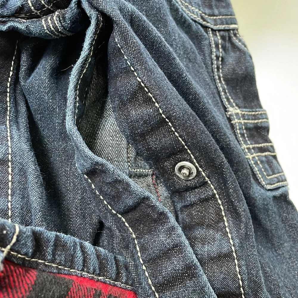 Oshkosh moose overall denim baby boy